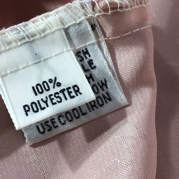 Elliot Andrews Women's Pale Pink Polyester Blouse Size 8 Long sleeve Button up - Picture 5 of 9